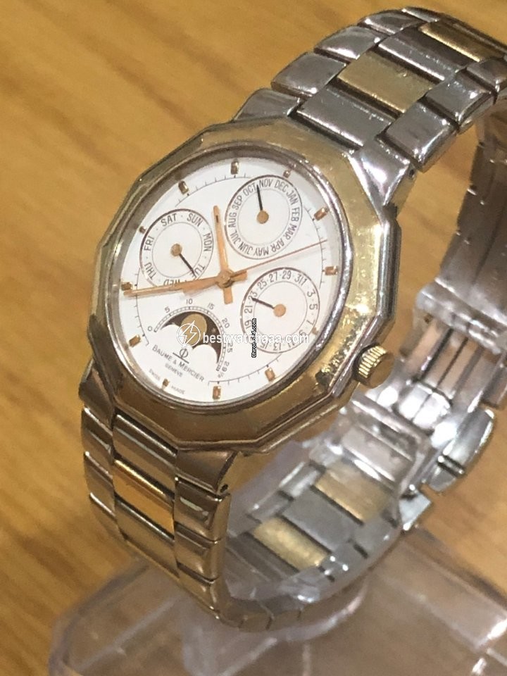IMG_9086 Baume & Mercier Mens watch Unisex Quartz Gold Steel 6331038 3