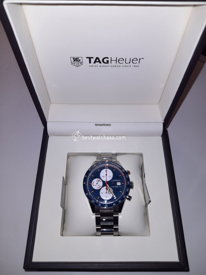 IMG_9086 TAG Heuer Carrera Calibre 16 Mens watch Unisex Automatic Steel WUW3504 3