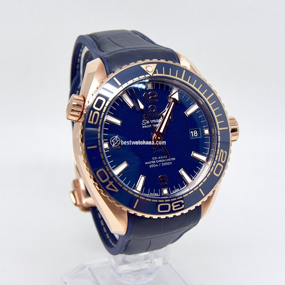 IMG_9086 Omega Seamaster Planet Ocean Mens watch Unisex Automatic Rose gold 215.63.44.21.03.001 3