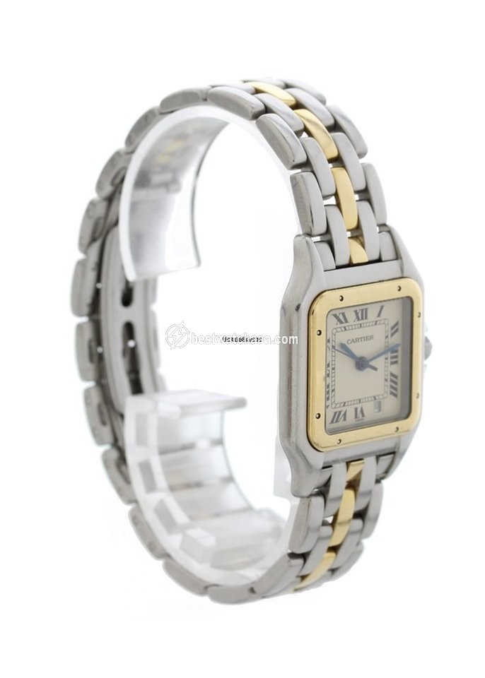 IMG_9086 Cartier Panthere Womens watch Quartz Steel 183949 3