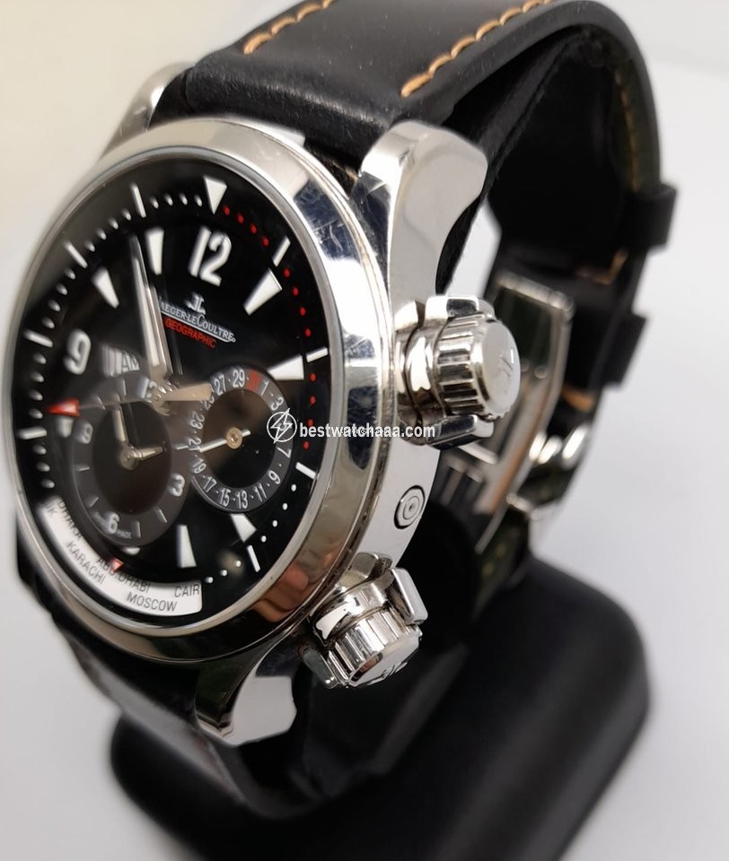 IMG_9086 Jaeger-LeCoultre Master Compressor Geographic Mens watch Unisex Automatic Steel 146.8.83 1 3