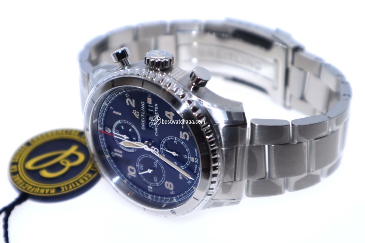 IMG_9086 Breitling Aviator 8 Mens watch Unisex Automatic Steel A13316101C1A1 3