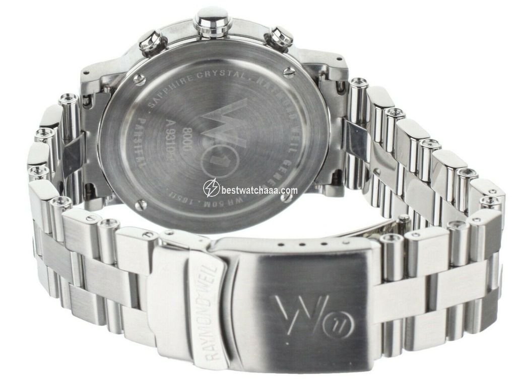 IMG_9086 Raymond Weil Parsifal Mens watch Unisex Quartz Steel 8000 3