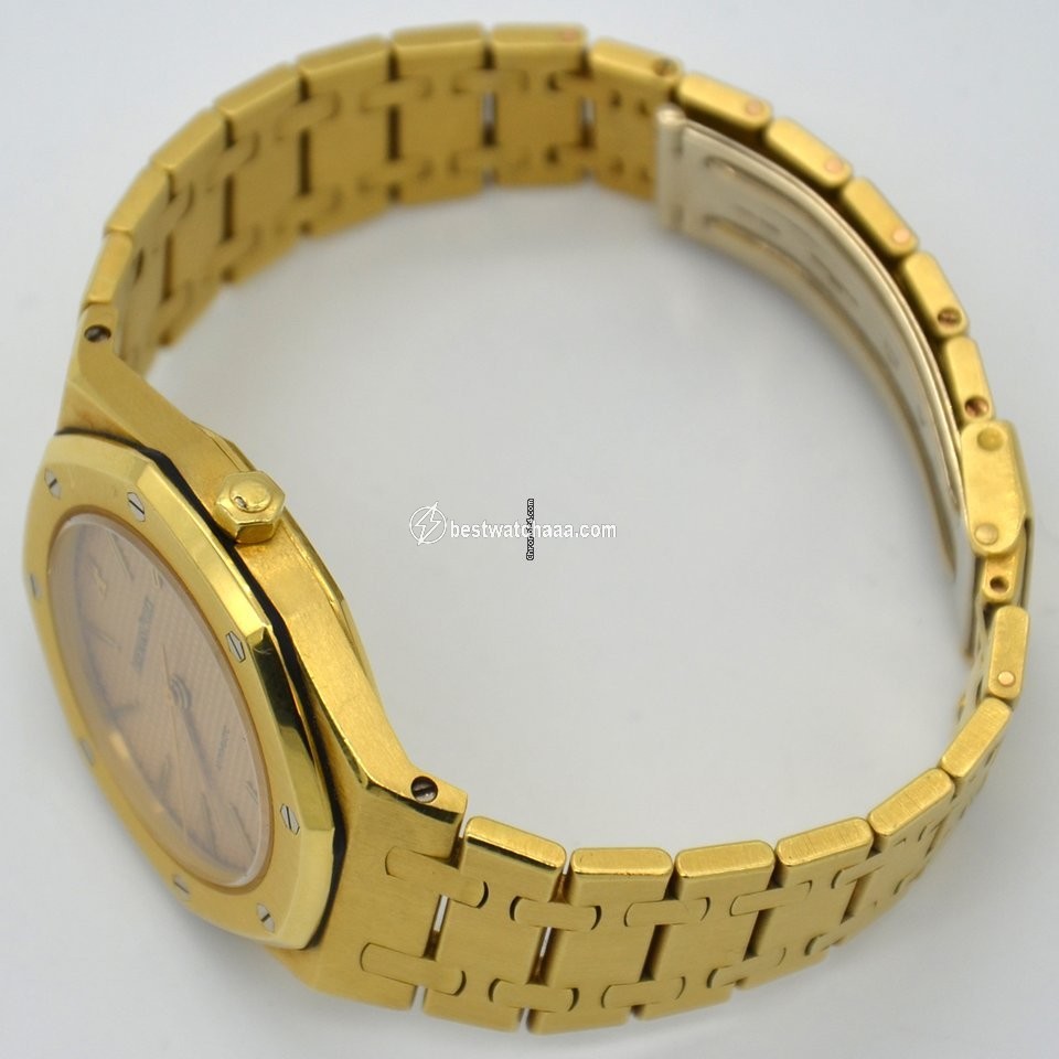 IMG_9086 Audemars Piguet Royal Oak Mens watch Unisex Automatic Yellow gold 4100BA 3