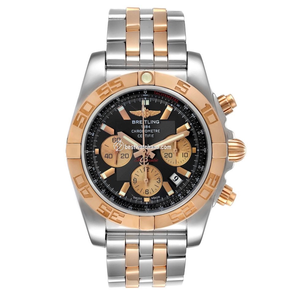 IMG_9086 Breitling Mens watch Unisex Automatic Gold Steel CB011012 3