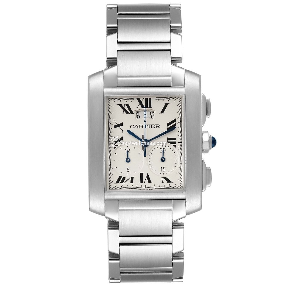 IMG_9086 Cartier Tank Francaise Mens watch Unisex Quartz W51024Q3 3