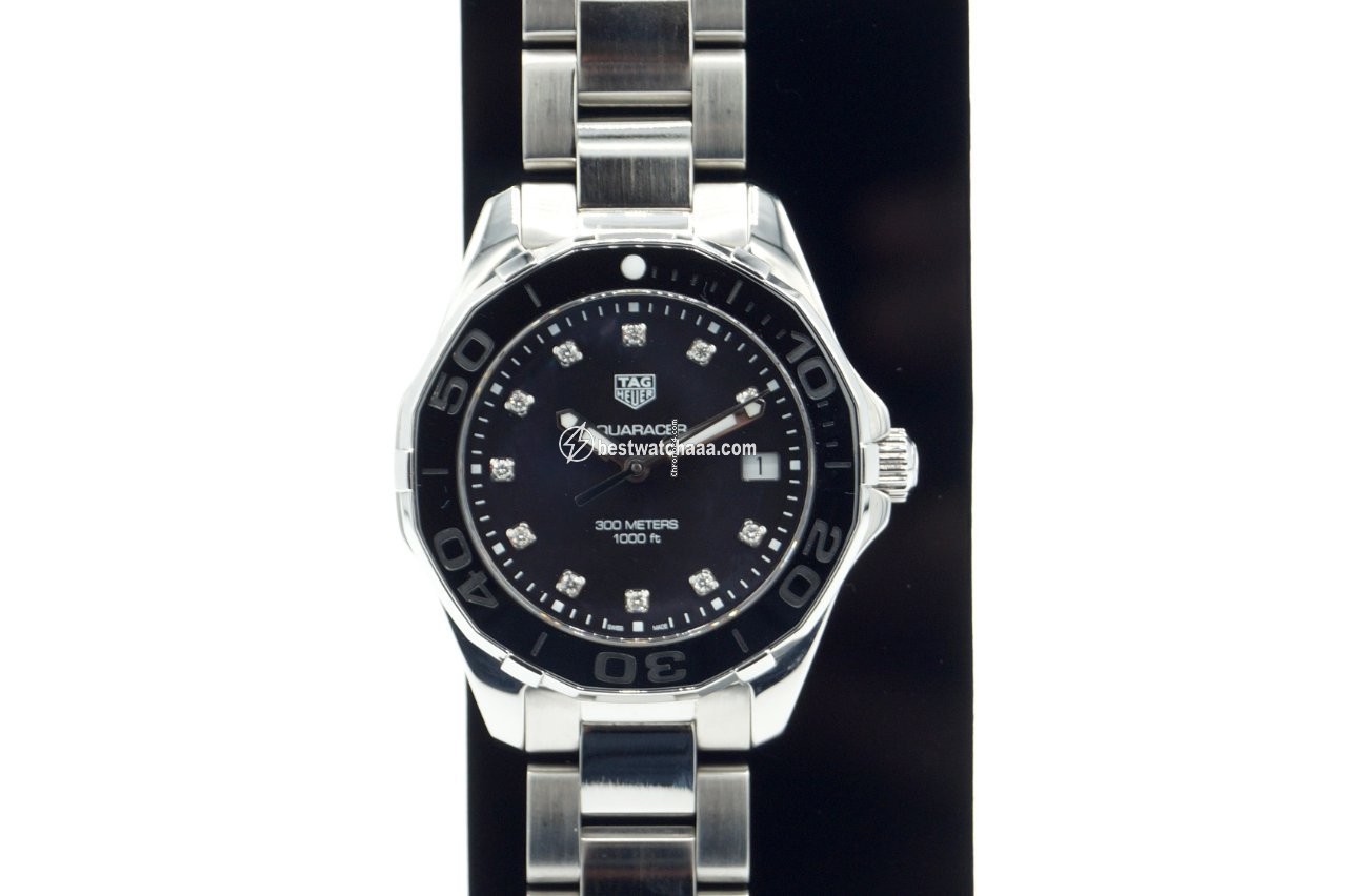 IMG_9086 TAG Heuer Aquaracer Lady Womens watch Quartz Steel WAY131M.BA0748 3