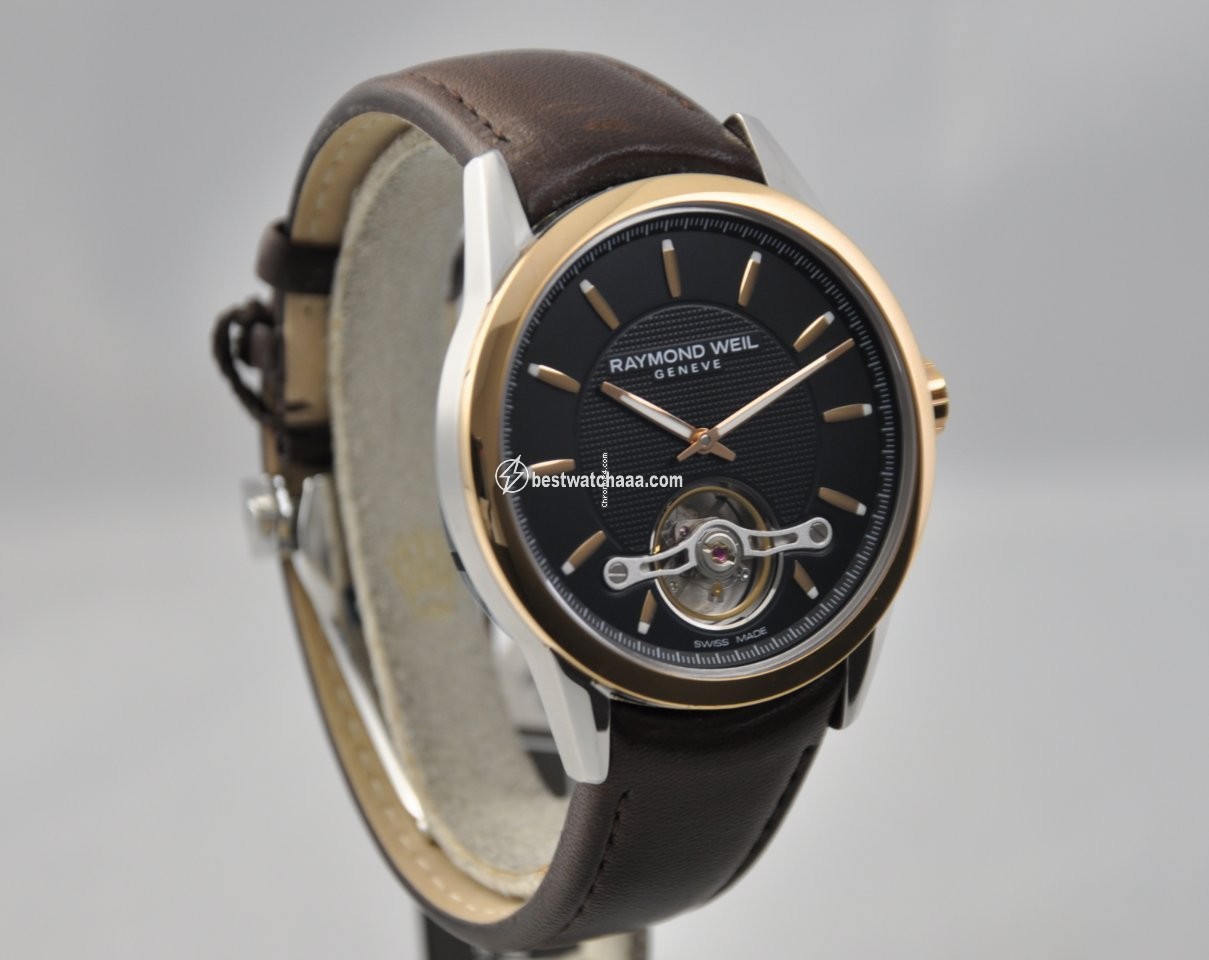 IMG_9086 Raymond Weil Freelancer Mens watch Unisex Automatic Gold Steel 2780-SC5-20001 3