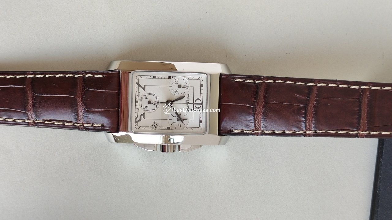 IMG_9086 Baume & Mercier Hampton Mens watch Unisex Quartz Steel M0A08373 3