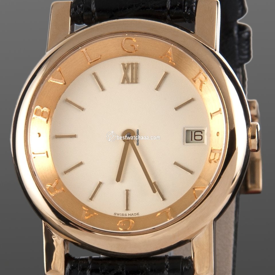 IMG_9086 Bulgari Mens watch Unisex Quartz Yellow gold AT33GL 3