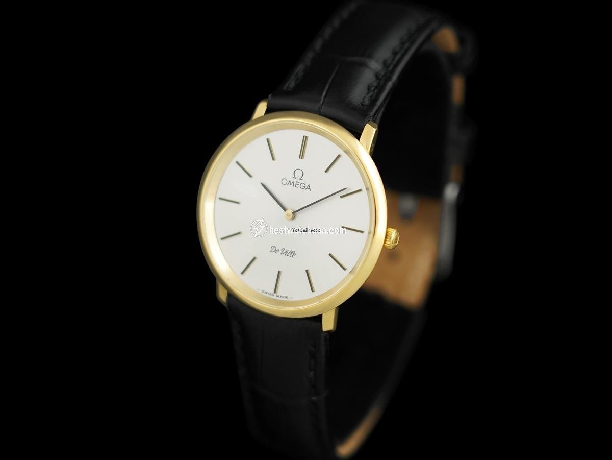 IMG_9086 Omega De Ville Mens watch Unisex Manual winding Gold Steel 7604 3