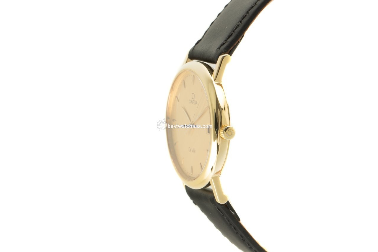 IMG_9086 Omega De Ville Mens watch Unisex Quartz Yellow gold 196.2432 3