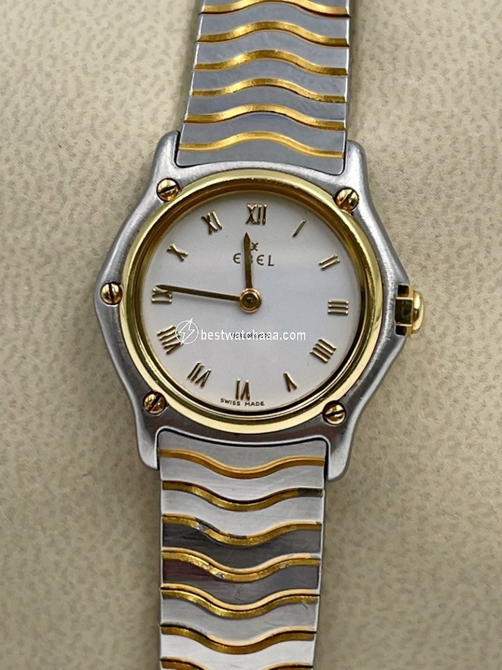 IMG_9086 Ebel Sport Womens watch Quartz Gold Steel 1057901 3