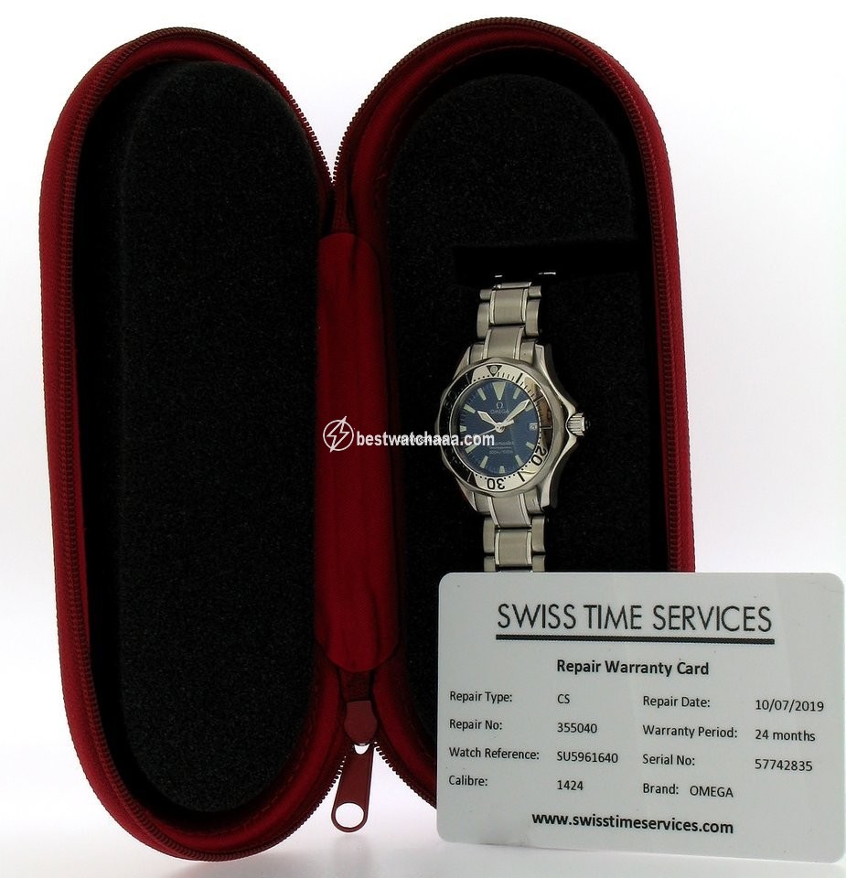 IMG_9086 Omega Seamaster Womens watch Quartz Steel 2285.80.00 3