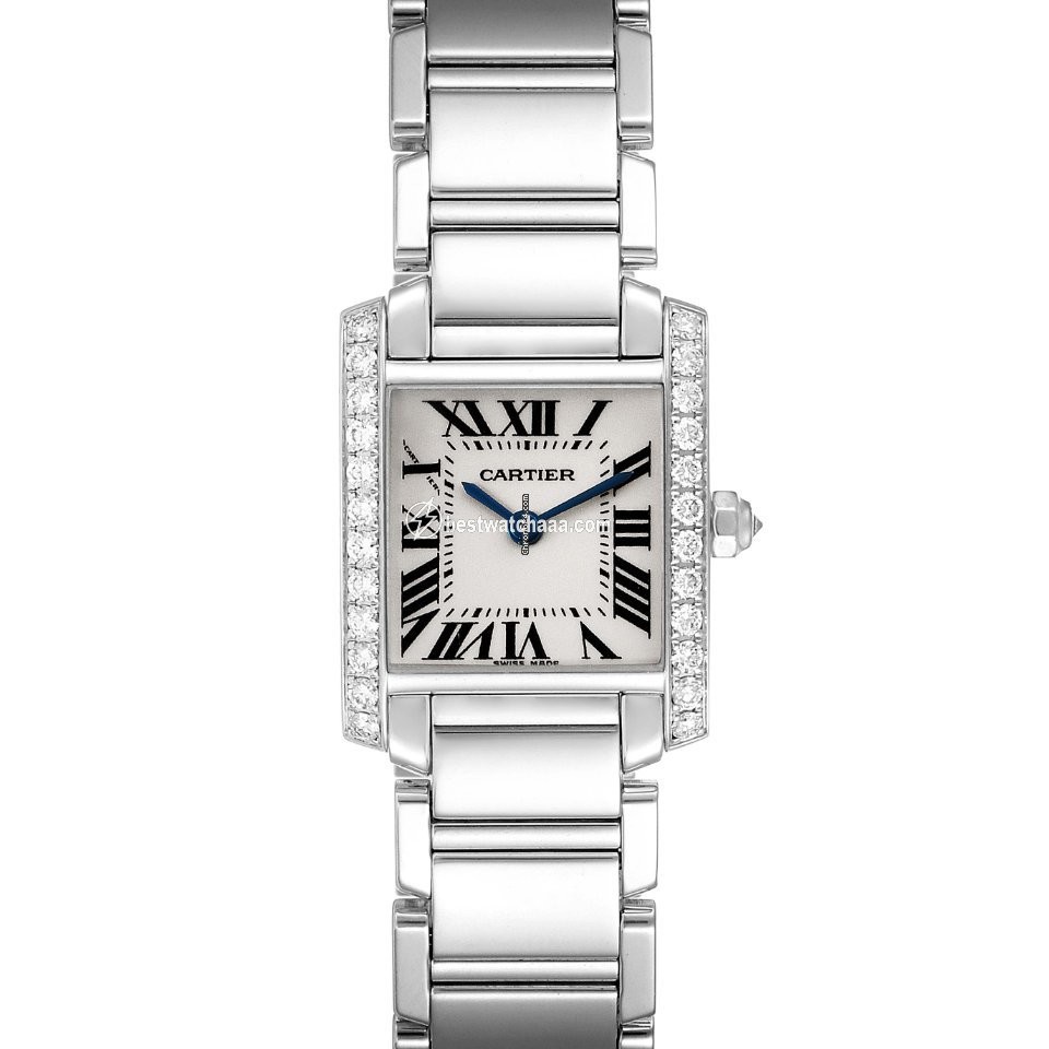 IMG_9086 Cartier Tank Francaise Womens watch Quartz WE1002S3 3