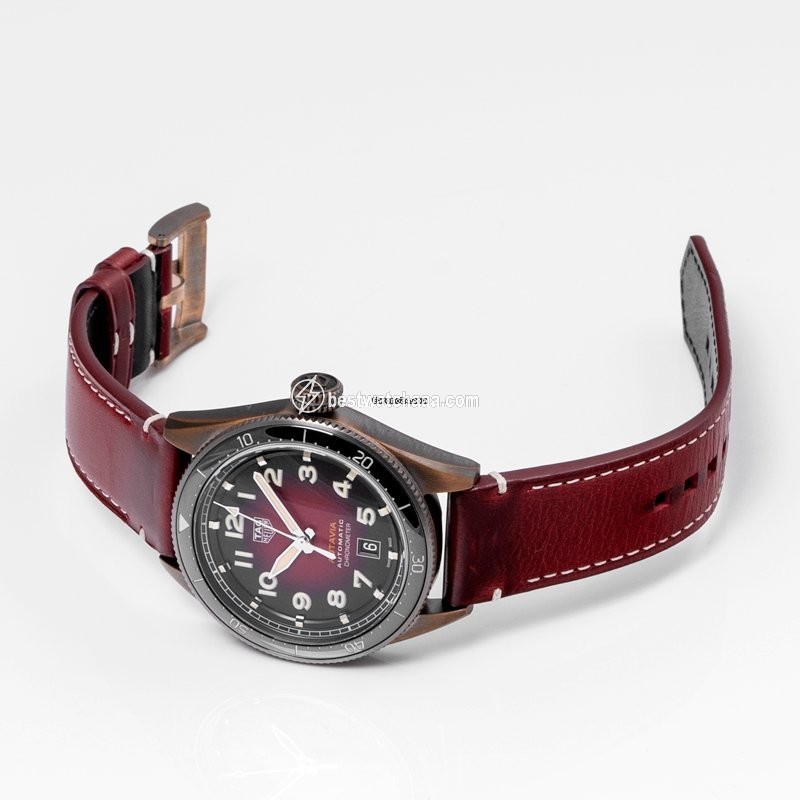 IMG_9086 TAG Heuer Autavia Mens watch Unisex Automatic Bronze WBE5192.FC8300 3