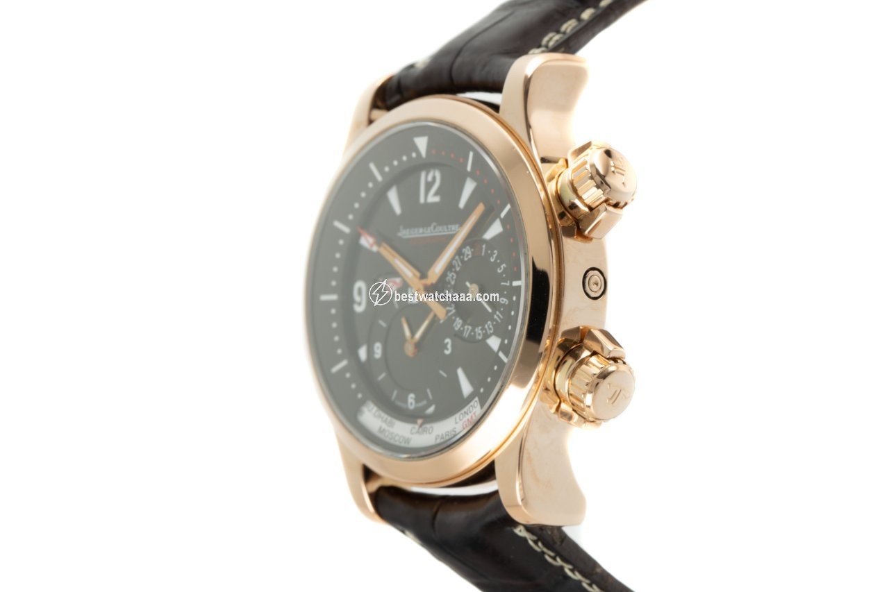 IMG_9086 Jaeger-LeCoultre Master Compressor Geographic Mens watch Unisex Automatic Yellow gold 146.2.83 3