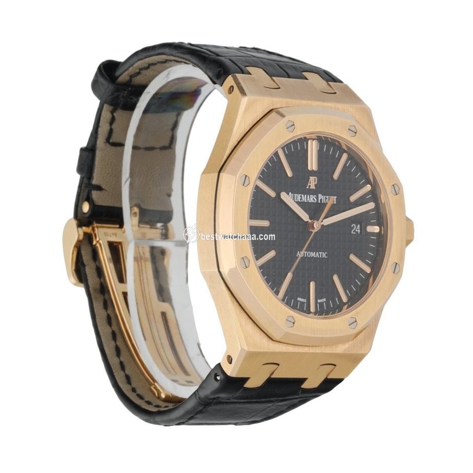 IMG_9086 Audemars Piguet Royal Oak Selfwinding Mens watch Unisex Automatic Rose gold 15400OR 3