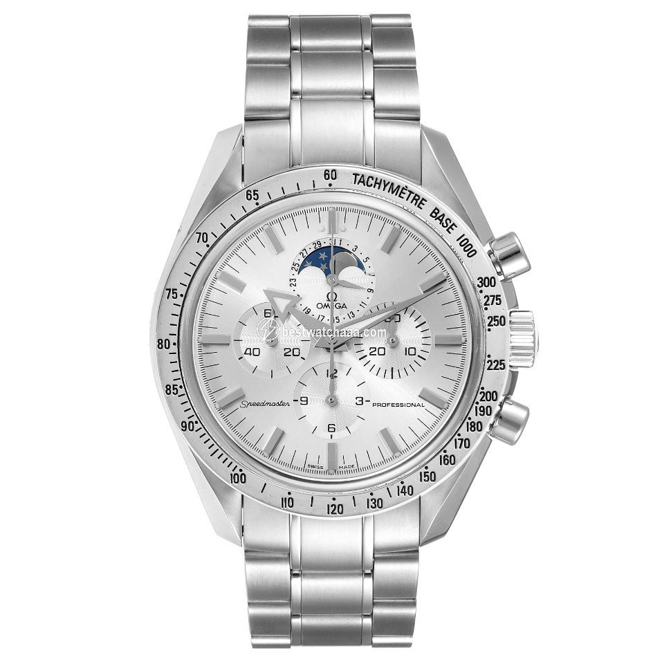 IMG_9086 Omega Speedmaster Professional Moonwatch Moonphase Mens watch Unisex Manual winding Steel 3575.30.00 3