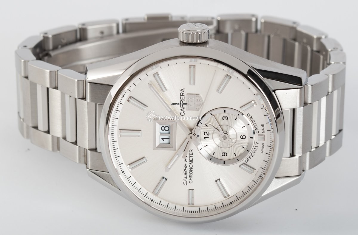 IMG_9086 TAG Heuer Carrera Calibre 8 Mens watch Unisex Automatic Steel WAR5011.BA0723 3