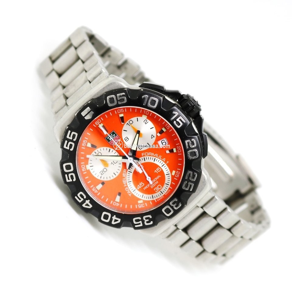IMG_9086 TAG Heuer Formula 1 Quartz Mens watch Unisex Quartz Steel CAH1113 3