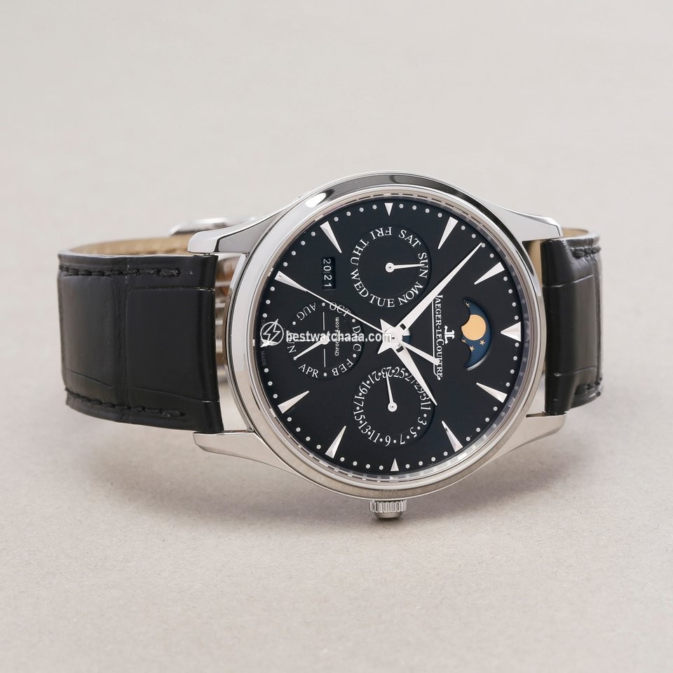 IMG_9086 Jaeger-LeCoultre Master Ultra Thin Perpetual Mens watch Unisex Automatic Steel 130.84.70 3