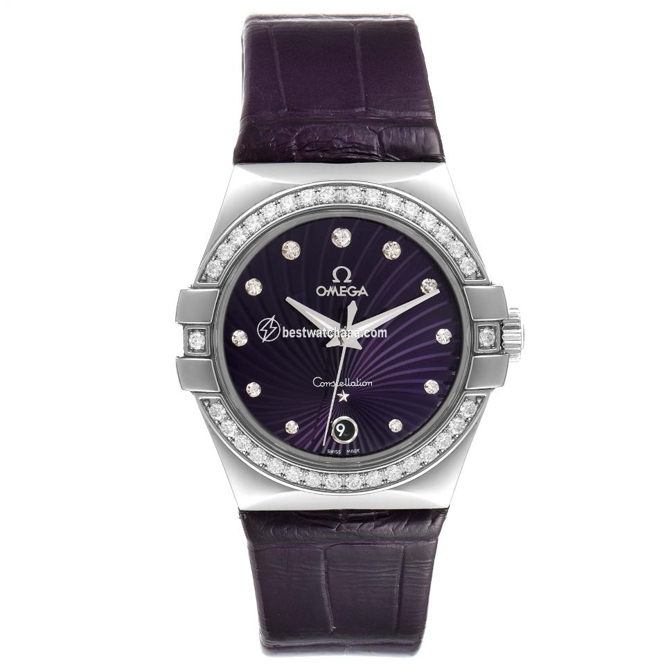 IMG_9086 Omega Constellation Quartz Womens watch Quartz Steel 123.18.35.60.60.001 3