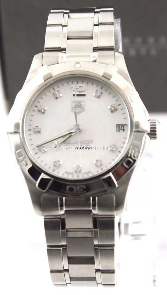 IMG_9086 TAG Heuer Aquaracer Lady Womens watch Quartz Steel WAF1312.BA0817, 3