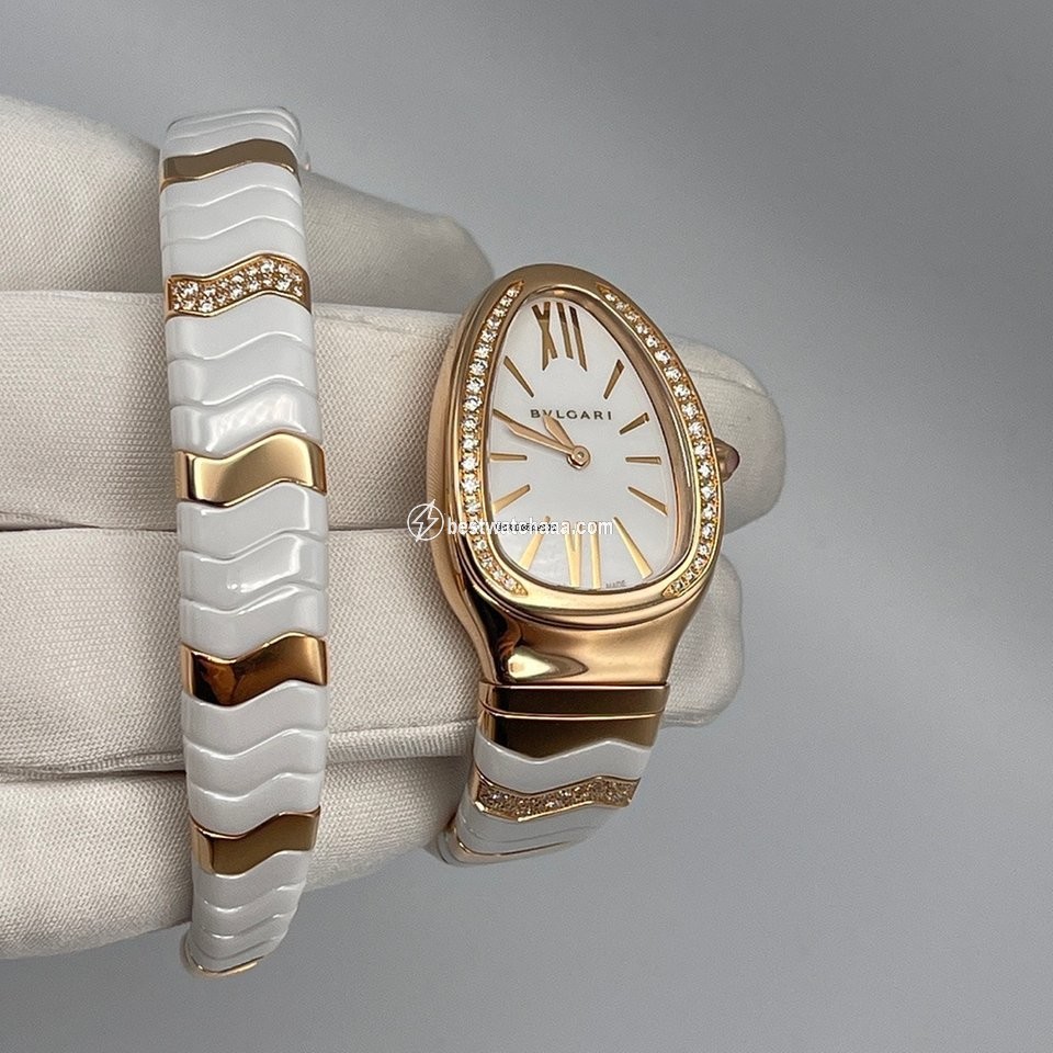 IMG_9086 Bulgari Serpenti Womens watch Quartz Ceramic 102202 3