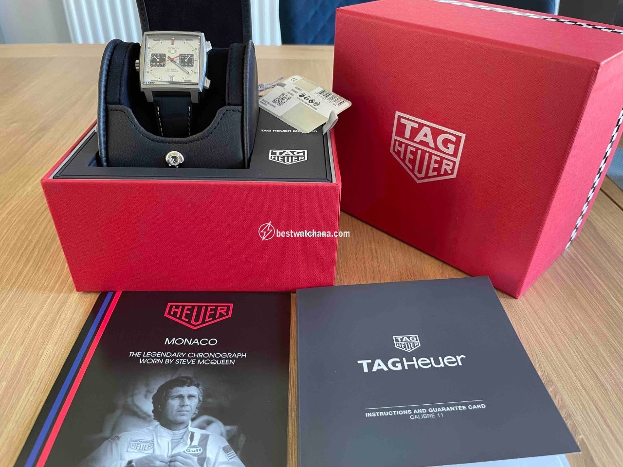 IMG_9086 TAG Heuer Monaco Mens watch Unisex Automatic Titanium CAW218B.FC6496 3