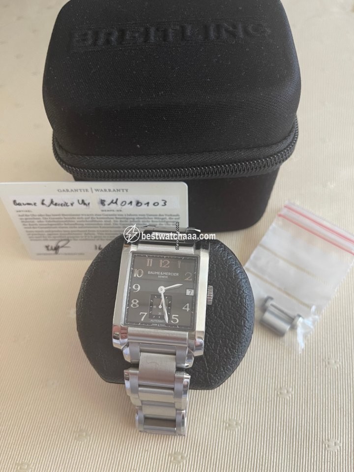 IMG_9086 Baume & Mercier Hampton Mens watch Unisex Automatic Steel MOA10029 3