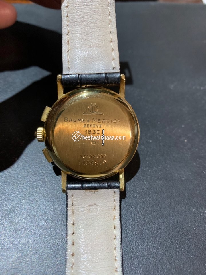 IMG_9086 Baume & Mercier Mens watch Unisex Manual winding Yellow gold 6102.099 3