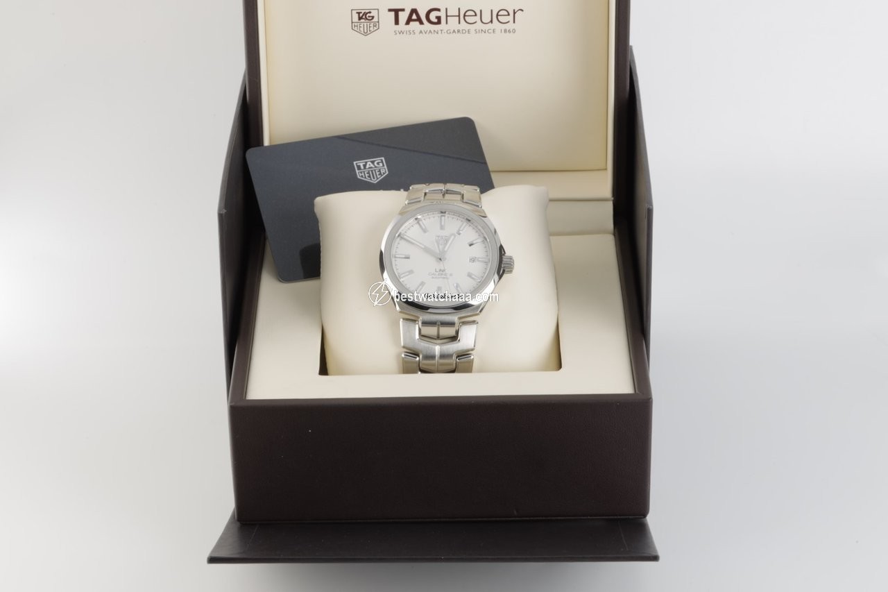 IMG_9086 TAG Heuer Link Calibre 5 Mens watch Unisex Automatic Steel WBC2111.BA0603 3