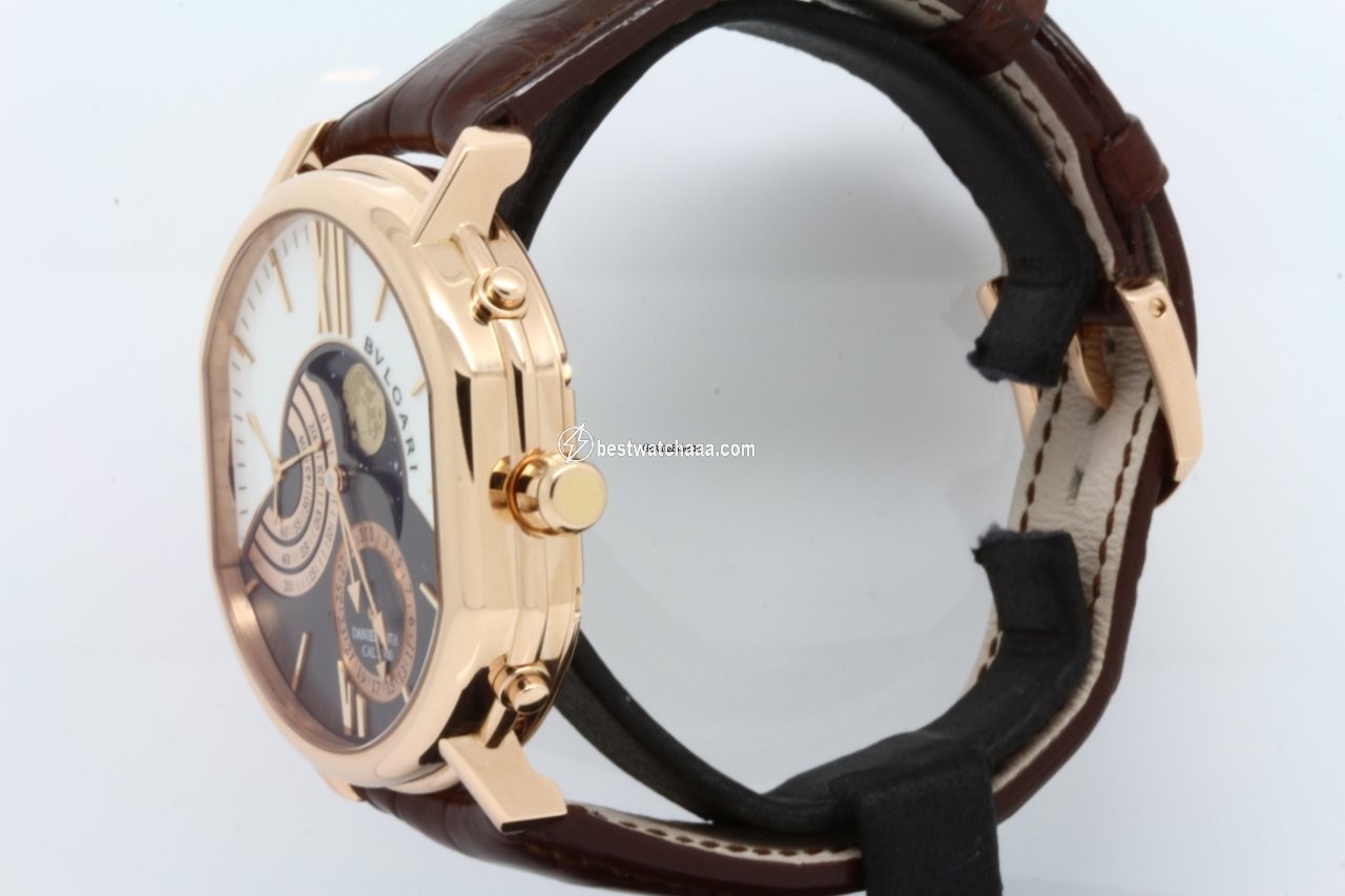 IMG_9086 Bulgari Daniel Roth Mens watch Unisex Manual winding Rose gold BRRP46C14GLDMP 3