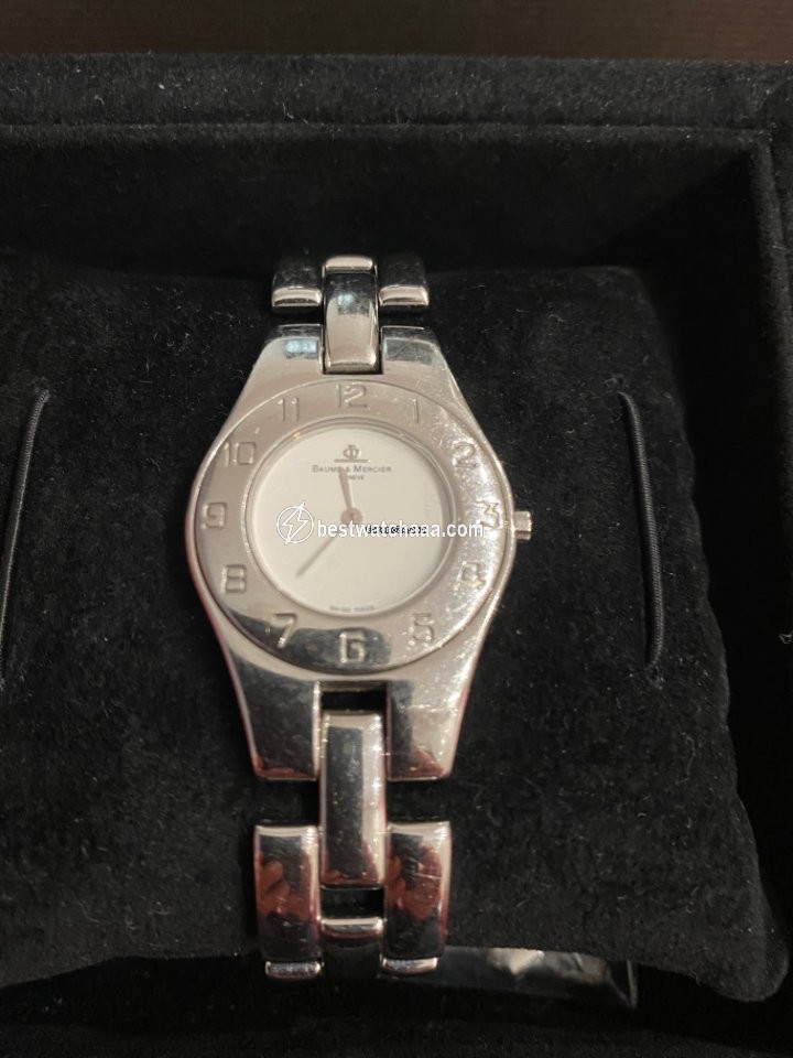 IMG_9086 Baume & Mercier Linea Womens watch Quartz Steel M0A10138 3