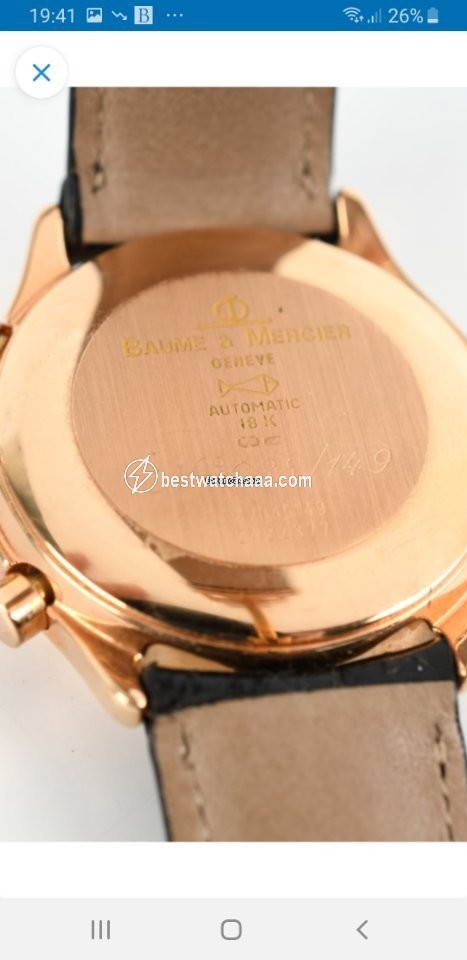 IMG_9086 Baume & Mercier Mens watch Unisex Automatic Rose gold MV045149 3