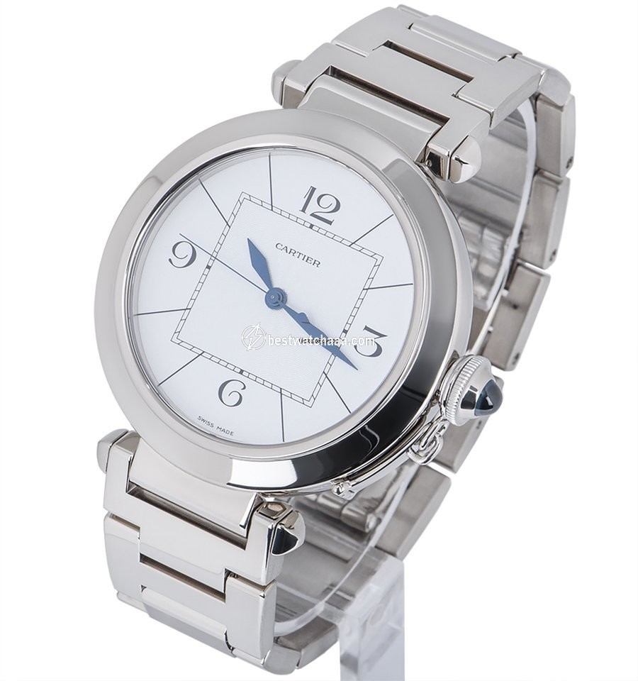 IMG_9086 Cartier Pasha Mens watch Unisex Automatic White gold W30187M9 3