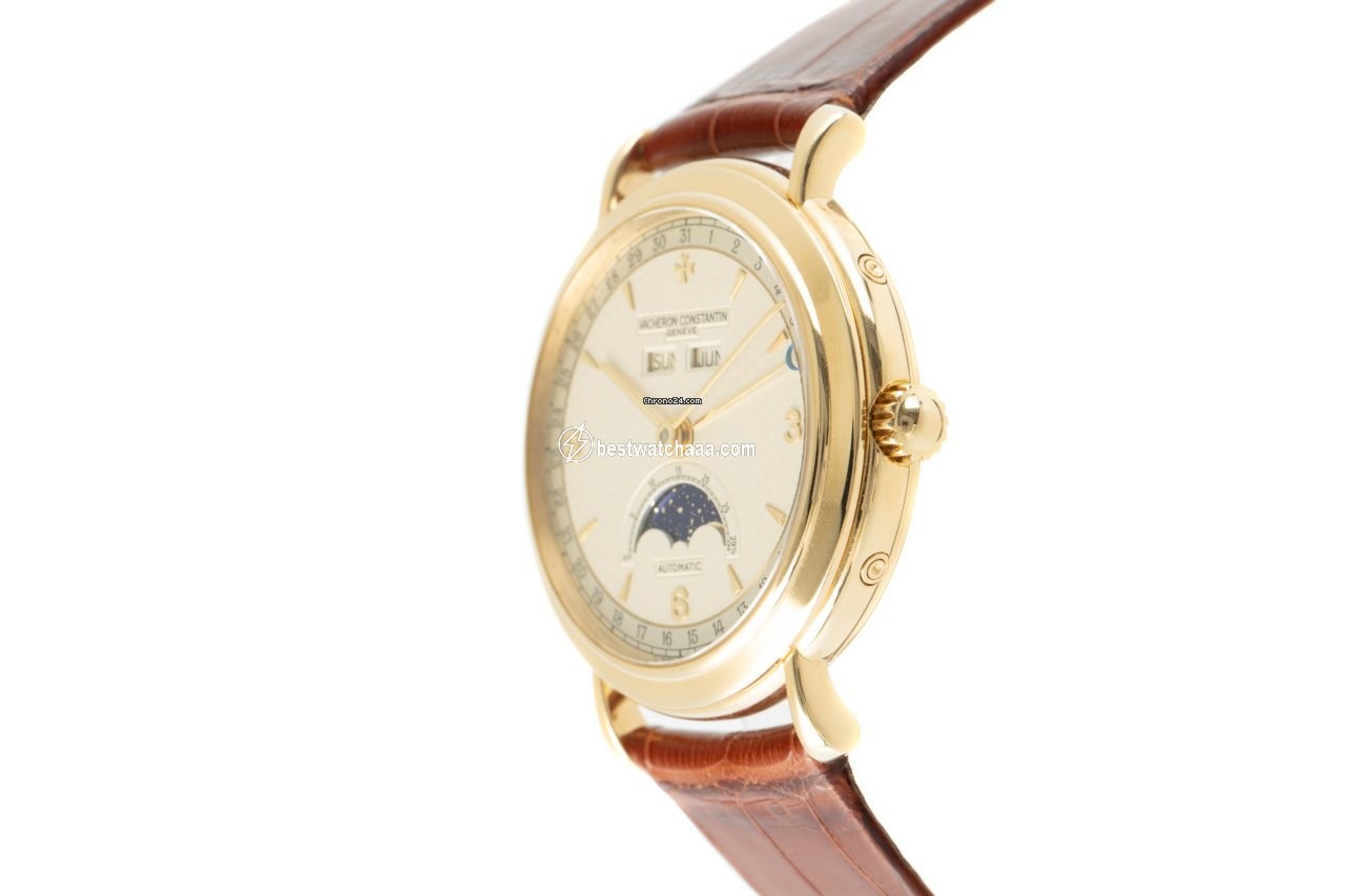 IMG_9086 Vacheron Constantin Historiques Mens watch Unisex Automatic Yellow gold 47050 000J-4 3