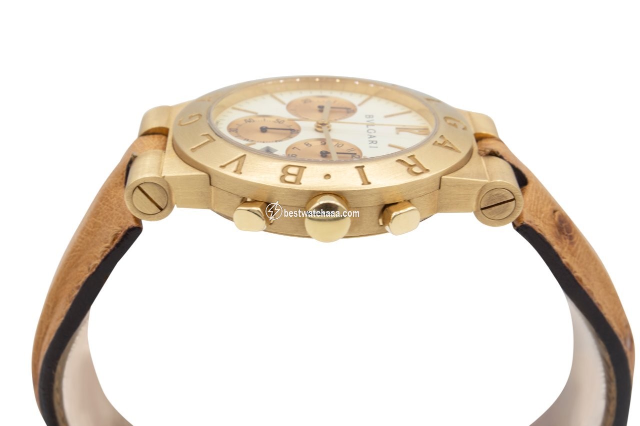 IMG_9086 Bulgari Diagono Mens watch Unisex Quartz Yellow gold CH 35 G 3