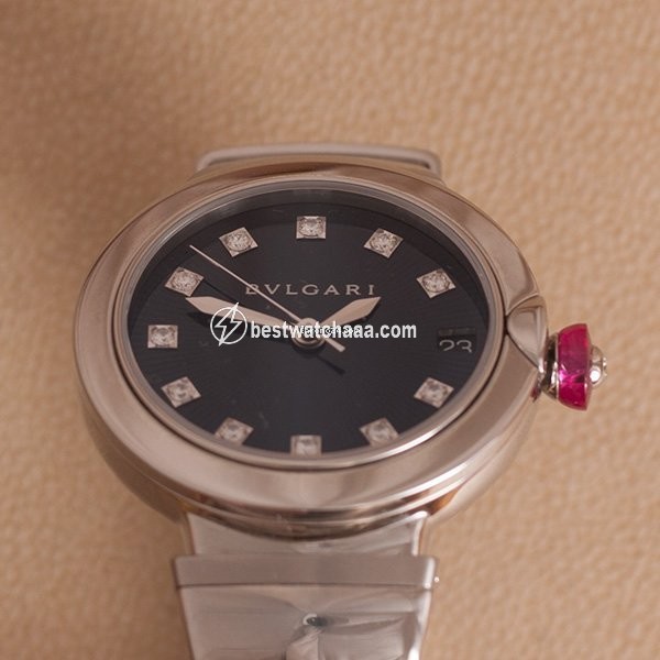 IMG_9086 Bulgari Lucea Womens watch Automatic Steel 102564 LU33C3SSD 3