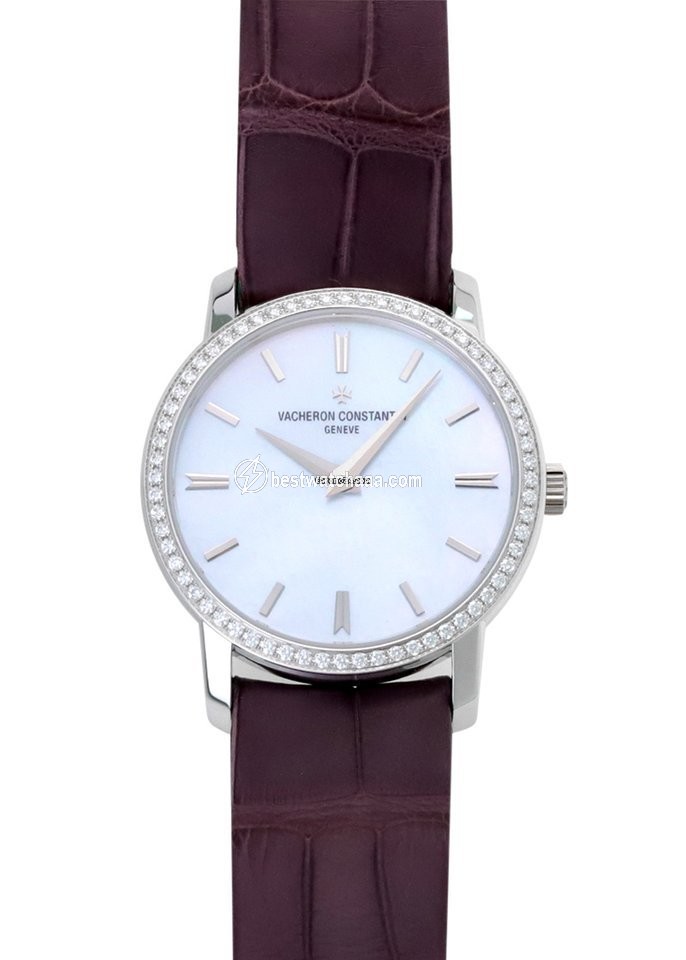 IMG_9086 Vacheron Constantin Patrimony Womens watch Quartz White gold 25558 000G-9830 3