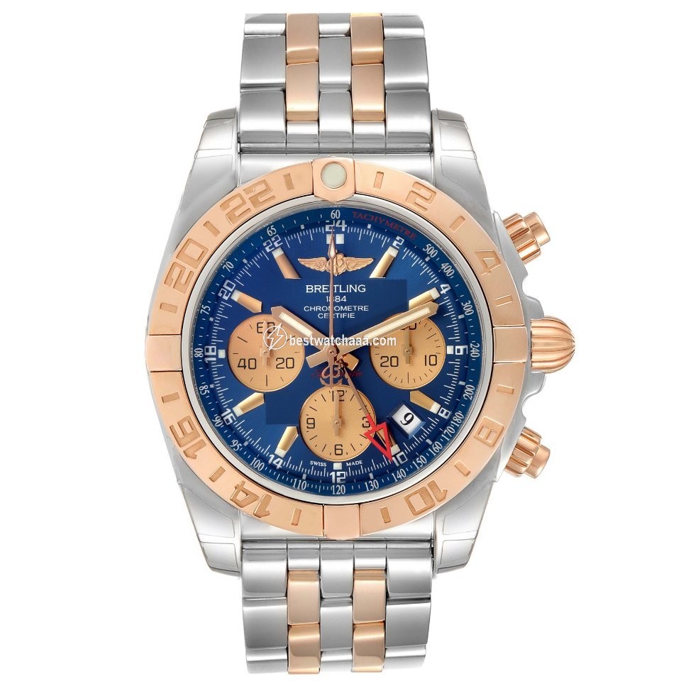 IMG_9086 Breitling Mens watch Unisex Automatic Gold Steel CB042012 BB86 3