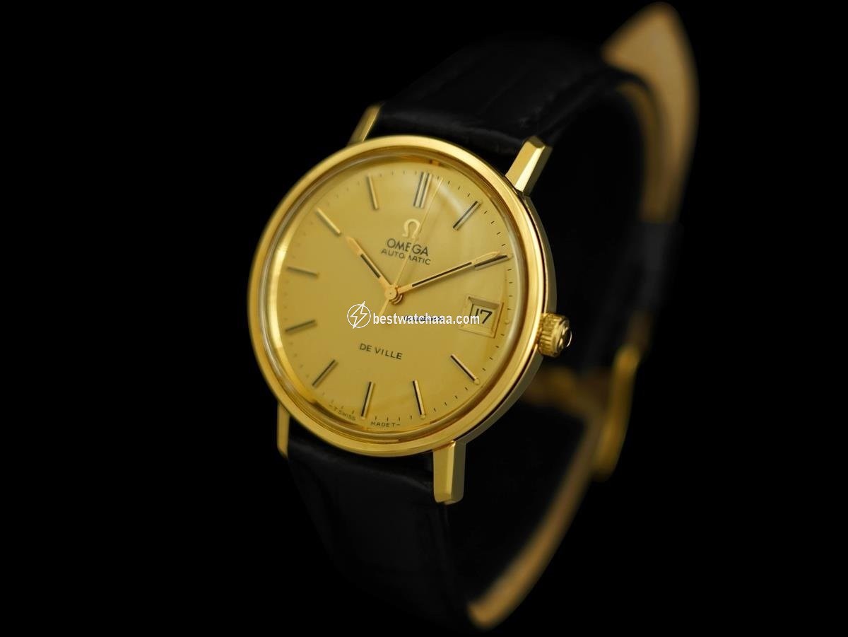 IMG_9086 Omega De Ville Mens watch Unisex Automatic Gold Steel 7682 3