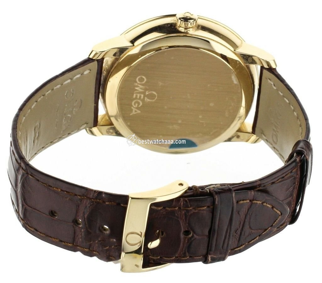 IMG_9086 Omega De Ville Prestige Mens watch Unisex Automatic Yellow gold 414.53.40.21.02.002 3