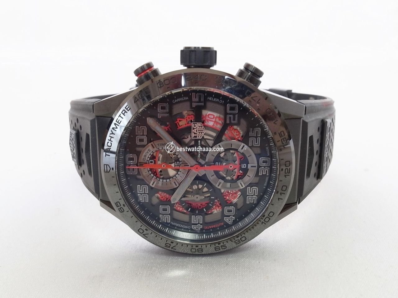 IMG_9086 TAG Heuer Carrera Calibre HEUER 01 Mens watch Unisex Automatic Steel CAR201D 3