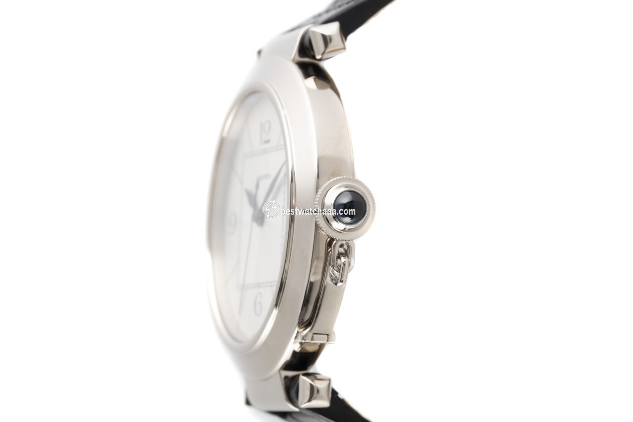 IMG_9086 Cartier Pasha Mens watch Unisex Automatic White gold 2727 3