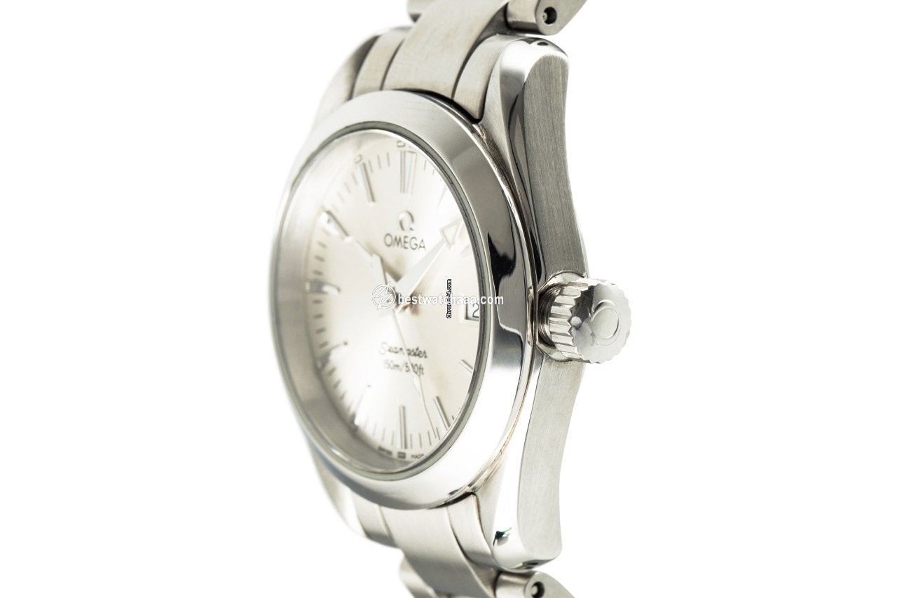 IMG_9086 Omega Seamaster Aqua Terra Womens watch Quartz Steel 2577.30.00 3
