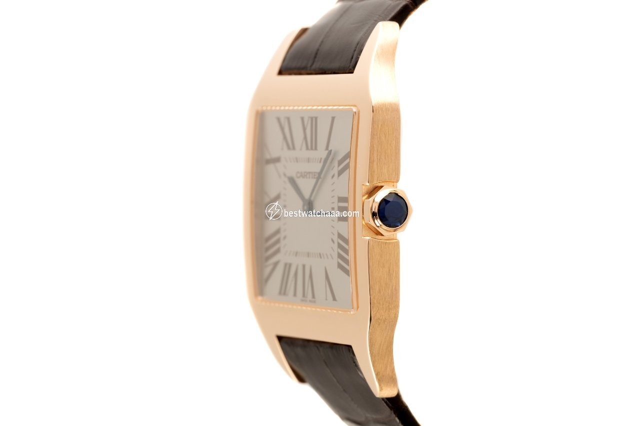 IMG_9086 Cartier Santos Dumont Mens watch Unisex Manual winding Red gold W2006951 3