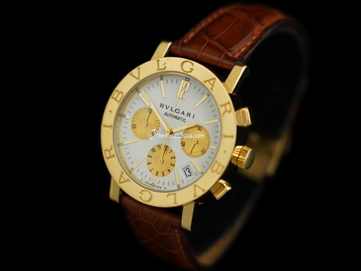 IMG_9086 Bulgari Mens watch Unisex Automatic Yellow gold 8057SH 3