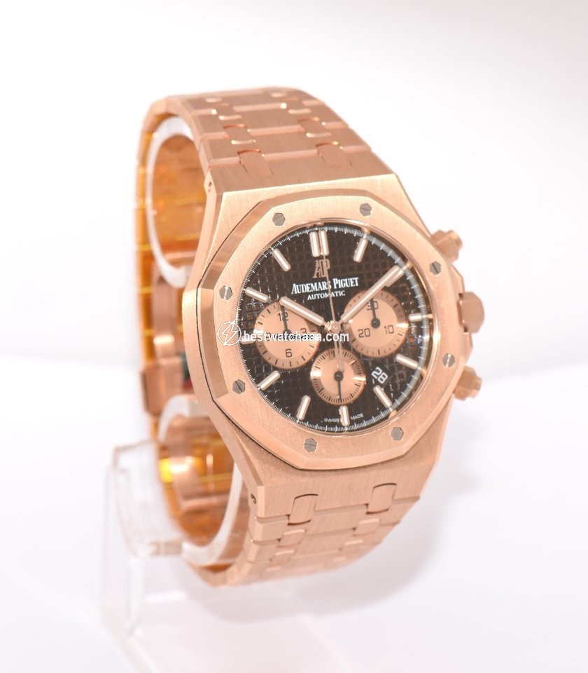 IMG_9086 Audemars Piguet Royal Oak Chronograph Mens watch Unisex Automatic Rose gold 263310R-00-12200R2 3